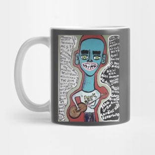 Punk Comic Rock Mug